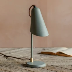Bridewell Lichen Green Table Lamp