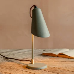 Bridewell Lichen Green Table Lamp