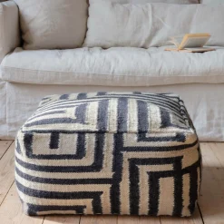 Bridget Monochrome Pouffe