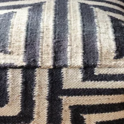 Bridget Monochrome Pouffe