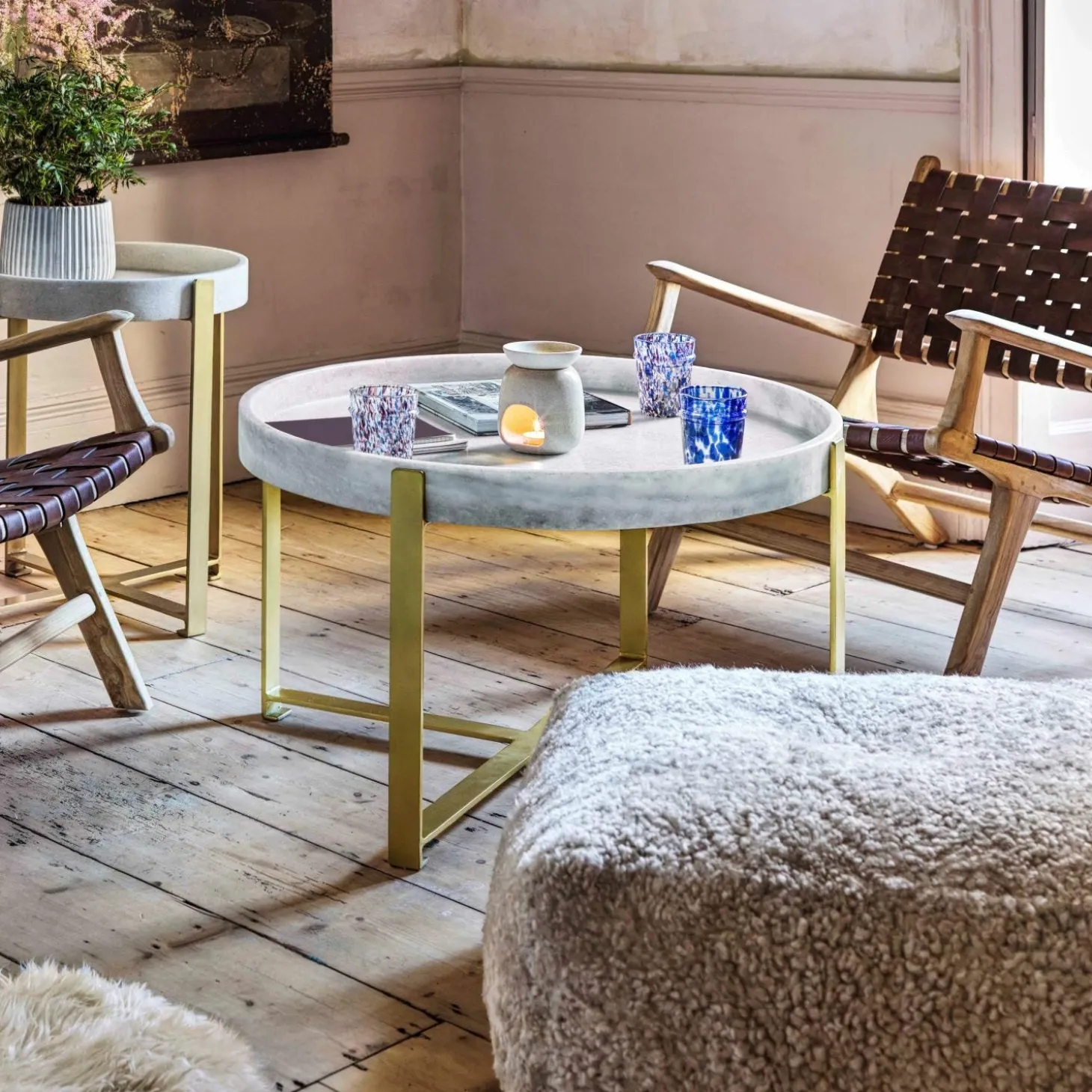 Brielle Marble Coffee Table