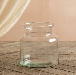 Broadwell Clear Glass Vases