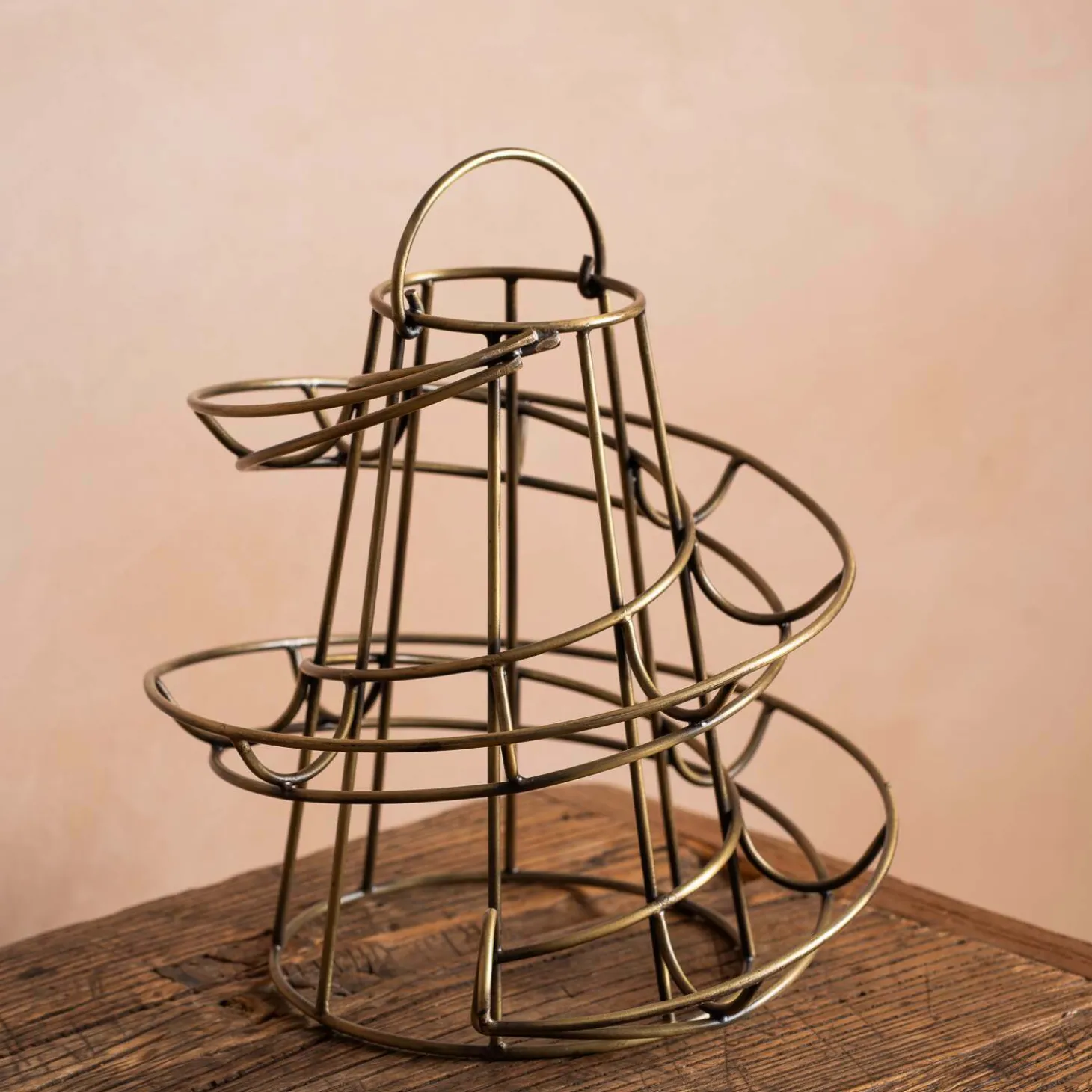 Brompton Antique Brass Egg Run
