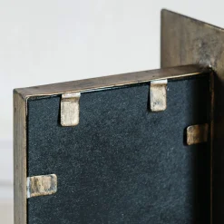 Bronzed Photo Frame Bookends