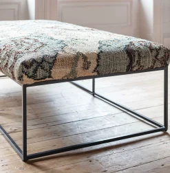 Bryndis Floral Jute Coffee Table