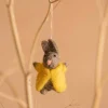 Bunny in a Yellow Coat Hanging Decoration