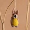 Bunny with an Egg Hanging Decoration