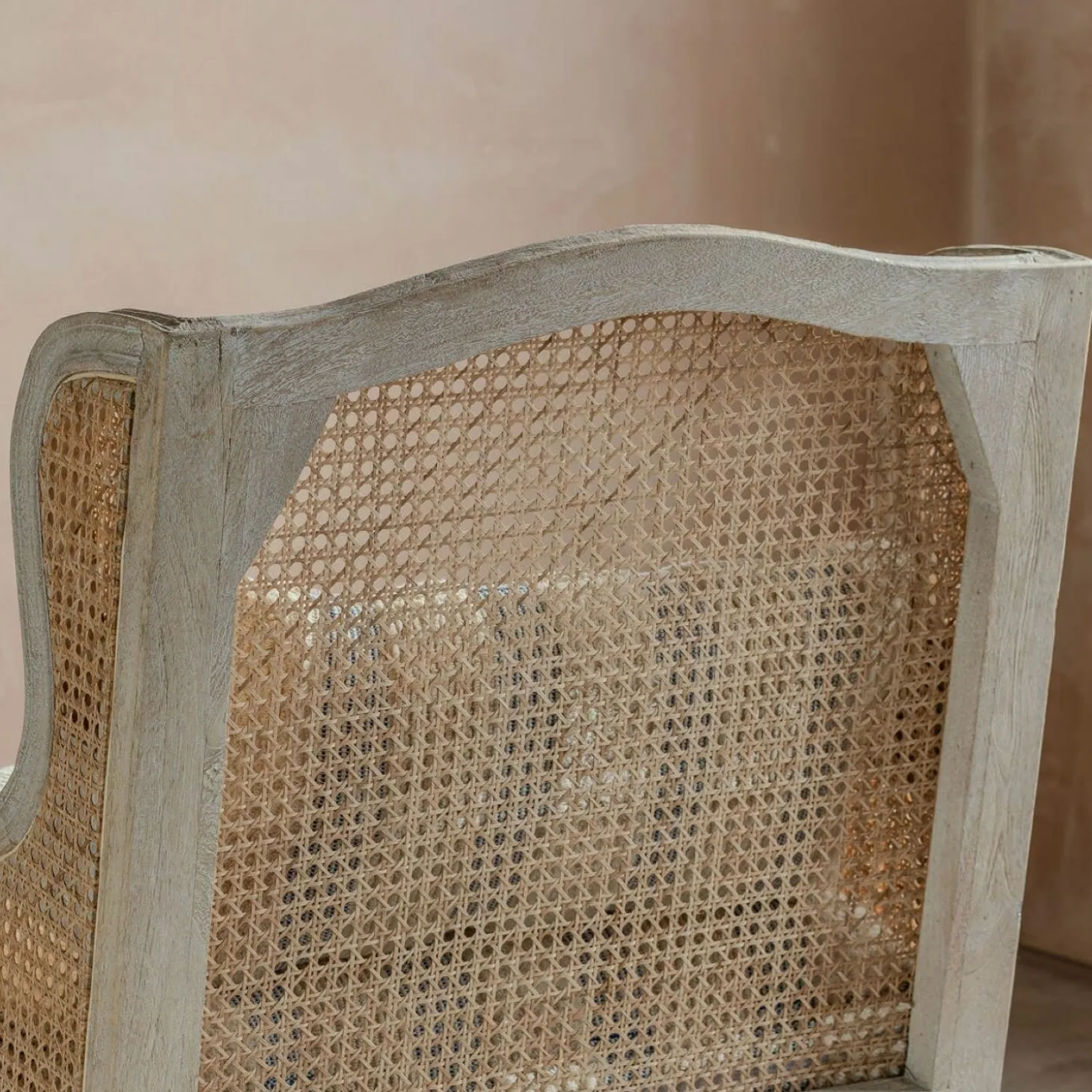 Caden Misty Stripe Armchair