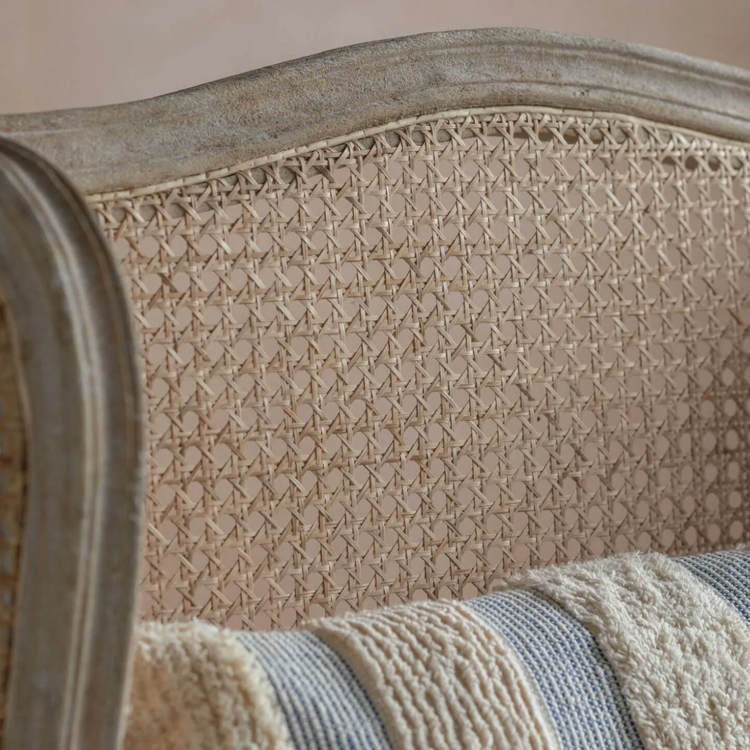 Caden Misty Stripe Armchair