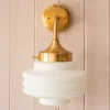 Caius Brass Wall Light