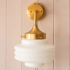 Caius Brass Wall Light