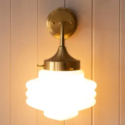 Caius Brass Wall Light
