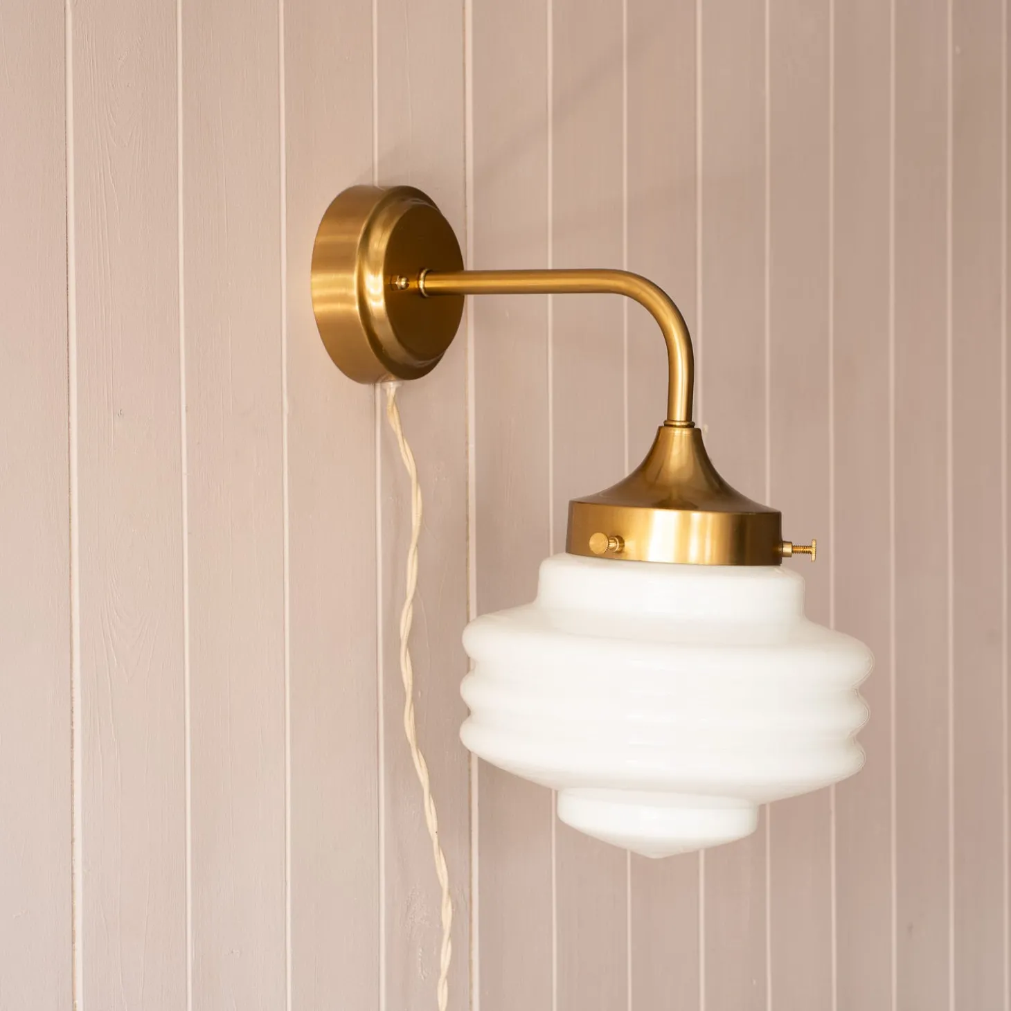 Caius Brass Wall Light