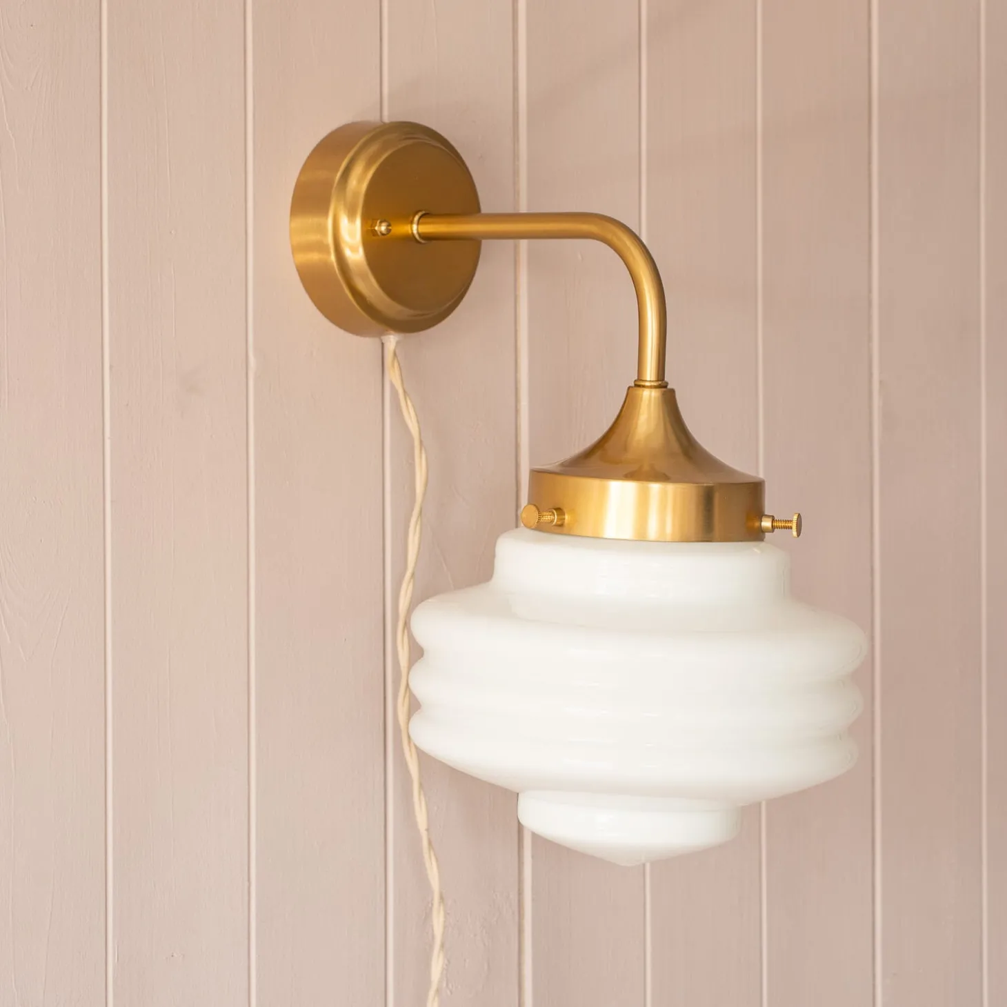 Caius Brass Wall Light