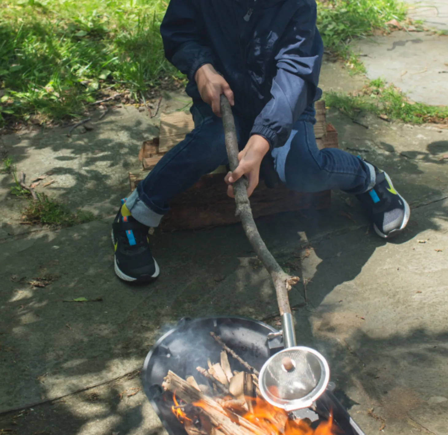 Camping Popcorn Maker