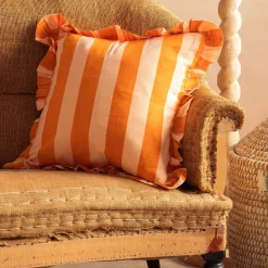 Candy Stripe Square Cushions