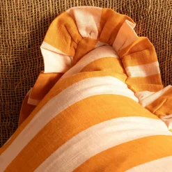 Candy Stripe Square Cushions
