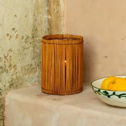 Cane Hurricane Tealight Holder