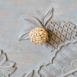 Cane Woven Knob
