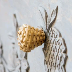 Cane Woven Knob