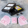 Card Holder Box with Two Decks of Cards