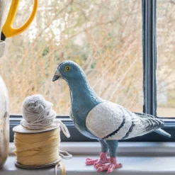 Cast Iron Pigeon Figure