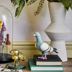 Cast Iron Pigeon Figure