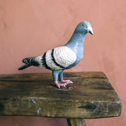 Cast Iron Pigeon Figure