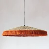 Cecile Brick Red Tassel Pendant