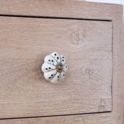 Ceramic Matte Patterned Hand-painted Knob