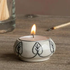 Ceramic Painted Tealight Holders