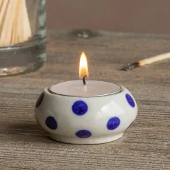 Ceramic Painted Tealight Holders
