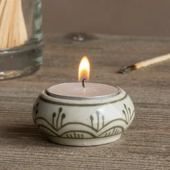 Ceramic Painted Tealight Holders