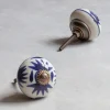 Ceramic Star Hand-Painted Knob
