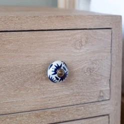 Ceramic Star Hand-Painted Knob