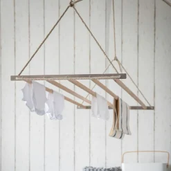 Chalford Natural Wood Ceiling Dryer