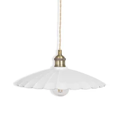 Chalk Metal Large Pendant Light