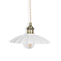 Chalk Metal Small Pendant Light