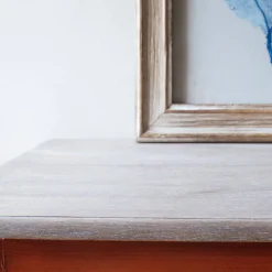 Chantilly Large Coral Patina Chest of Drawers