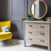 Chantilly Small Whitewashed Chest of Drawers