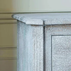 Chantilly Whitewashed Double Chest of Drawers