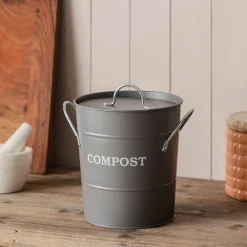 Charcoal Grey Compost Bucket