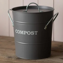 Charcoal Grey Compost Bucket