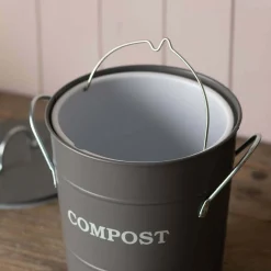 Charcoal Grey Compost Bucket