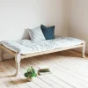 Charcoal Stripe Bed Roll