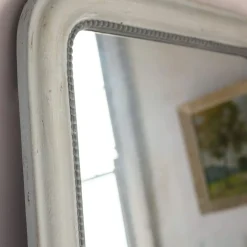 Charlie Grey Beaded Mirrors