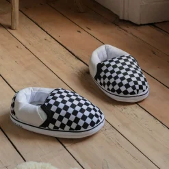 Checker Sneaker Slippers