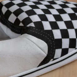 Checker Sneaker Slippers