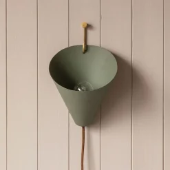 Chilton Lichen Green Wall Light
