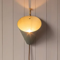 Chilton Lichen Green Wall Light